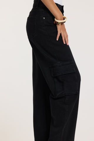 BRIELLE - Jean cargo barrel