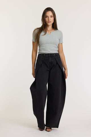 BRISE - Jean baggy ajustable