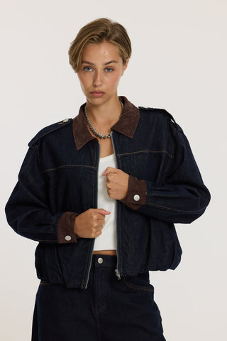VITTY - Veste bicolore