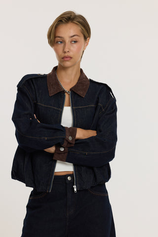 VITTY - Veste bicolore