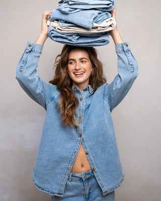 VICKY - Veste chemise boutonnée