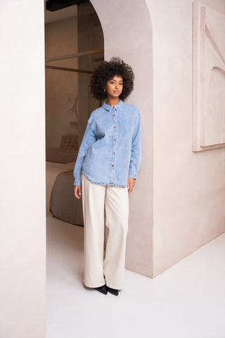 VICKY - Veste chemise boutonnée