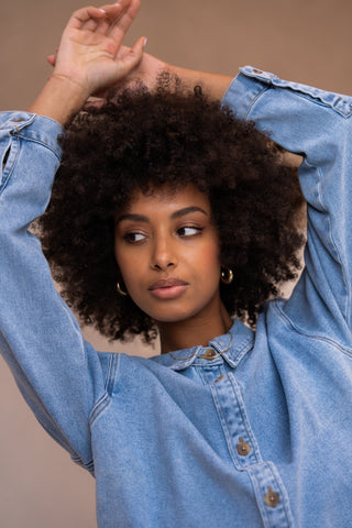 VICKY - Veste chemise boutonnée