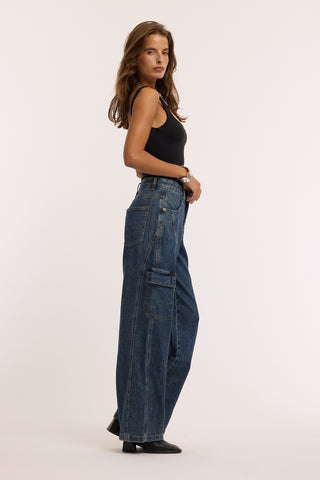 AINSLEY - Jean cargo