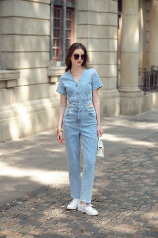 CAMILLE - Combinaison cut-out